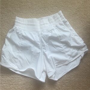 lululemon athletica Women's White Athletic Shorts